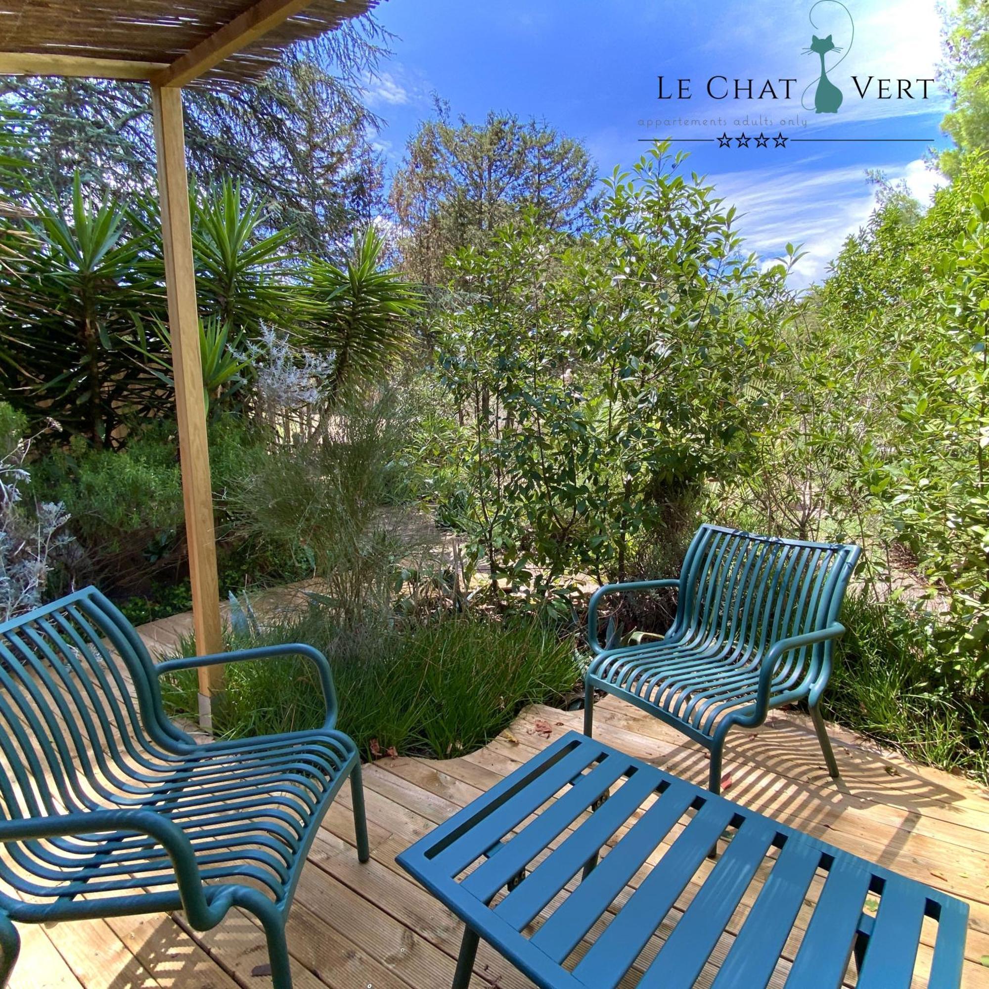Le Chat Vert - Appartements Adults Only Saint-André Exterior foto